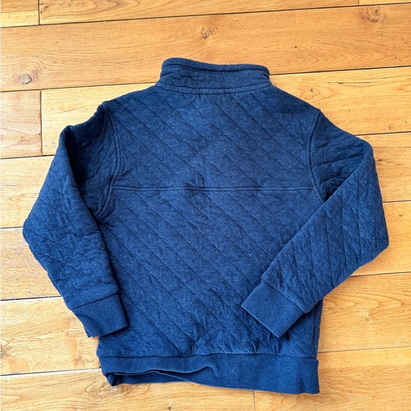 Patagonia Boys Snap T Quilted Pullover in Navy (Medium Size 10) EUC - Picture 2 of 3
